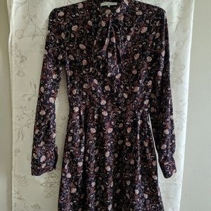 Floral print dress from WAYF